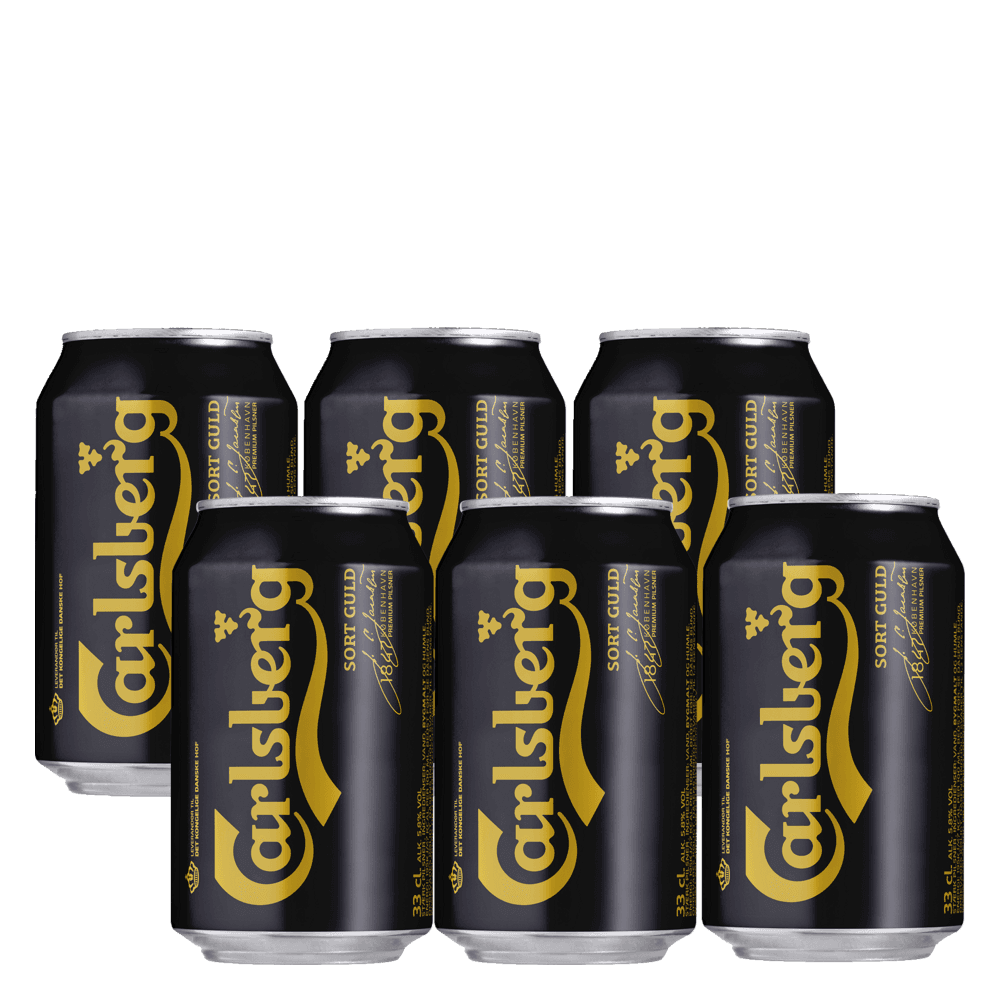 Sort Guld 6x33 cl