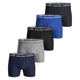 Boxershorts 5-pack blue depths