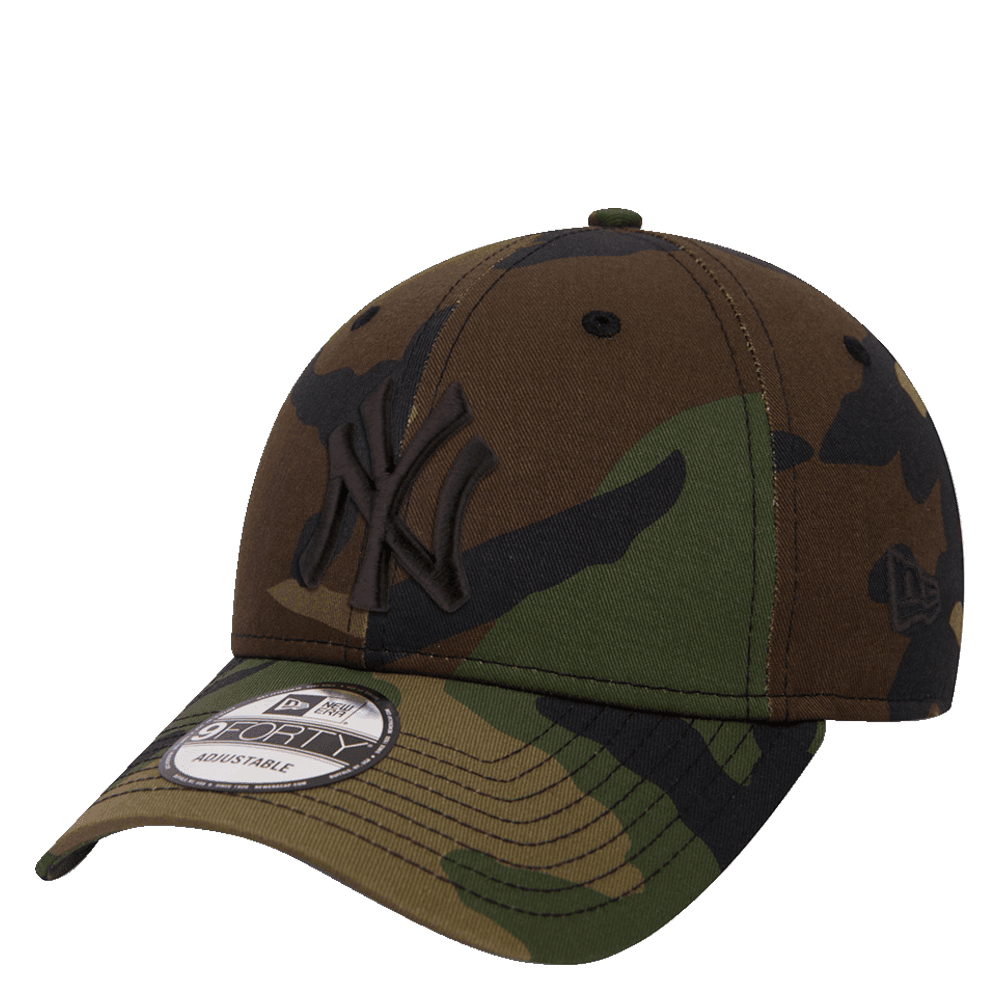 9forty MLB League Cap Camo Black