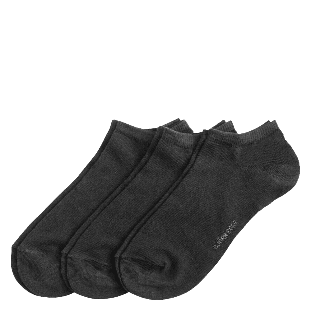 Sokker 6-pack black and white Str. 39-42