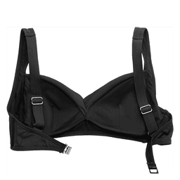 Medea Solid bikinitop Black