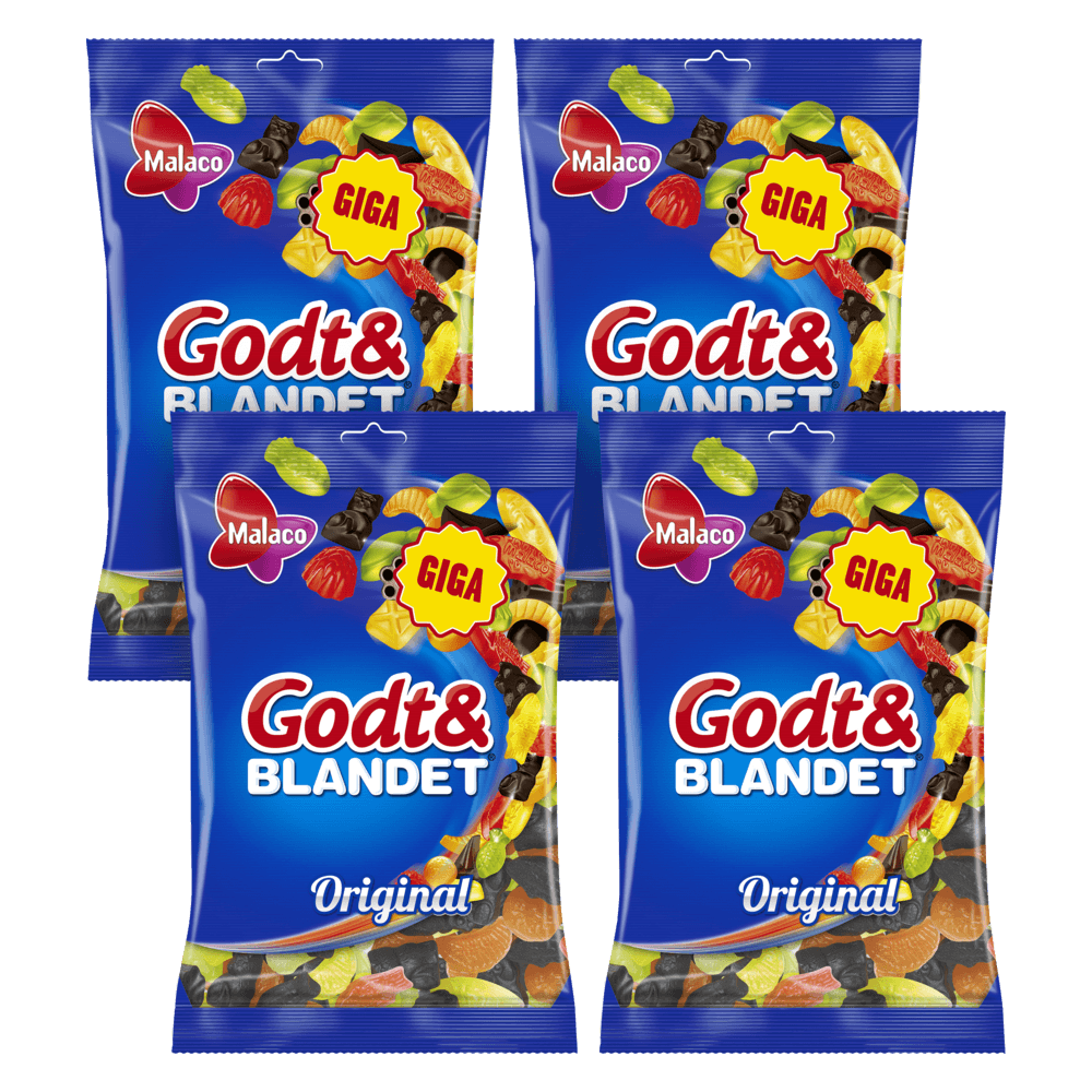 Godt & Blandet Original 4-Pack