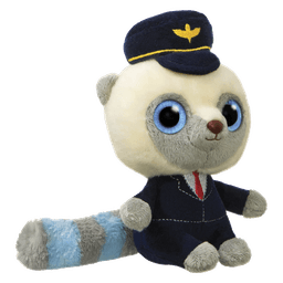 Yoohoo tøjdyr Pilot, 15 cm.