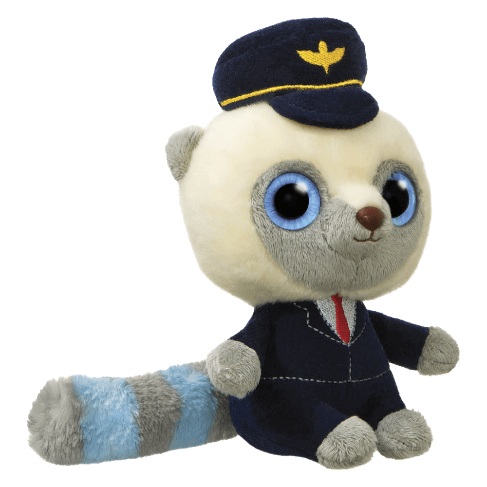 Yoohoo tøjdyr Pilot, 15 cm.