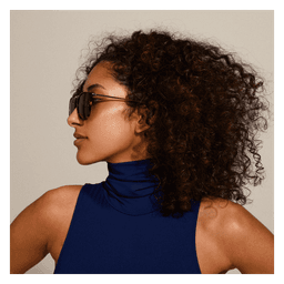 Vanille Solbrille Tortoiseshell / Metal Frame