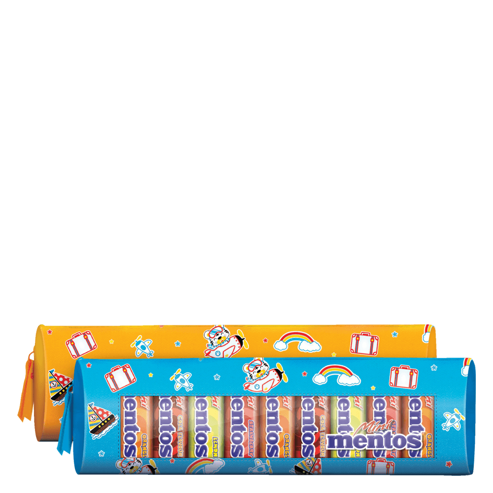 Mini Pencil penalhus 11 mini Mentos ruller