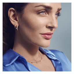 Ellera Medio øreringe 18k gold plated