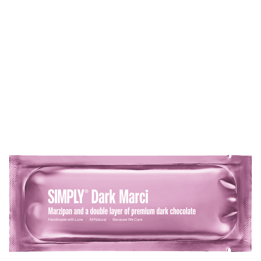 Dark Marci Chocolate/marzipan Bar