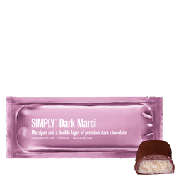 Dark Marci Chocolate/marzipan Bar