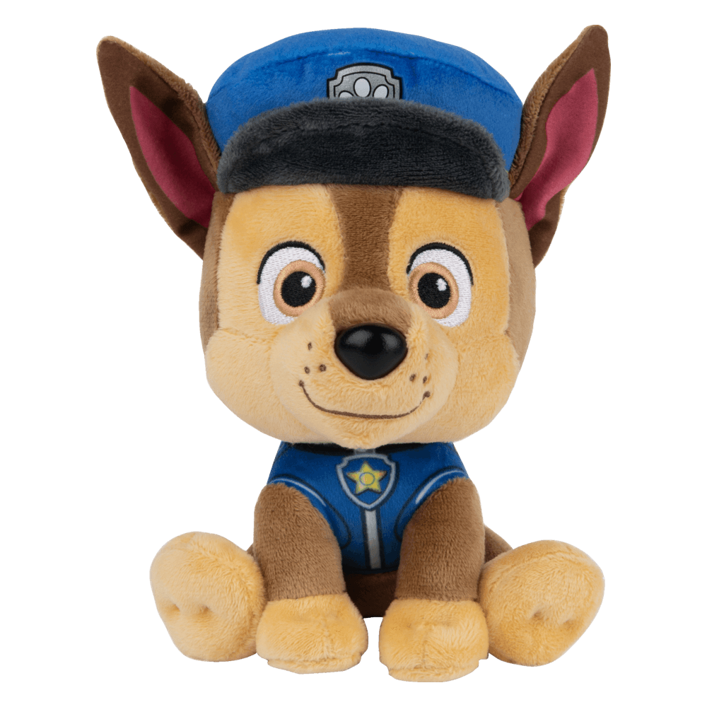 Paw Patrol tøjdyr, 15 cm Chase