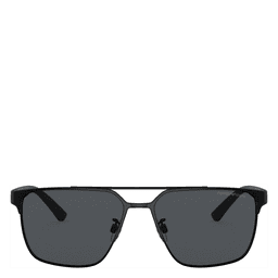 Emporio Armani® Matte Black Solbriller