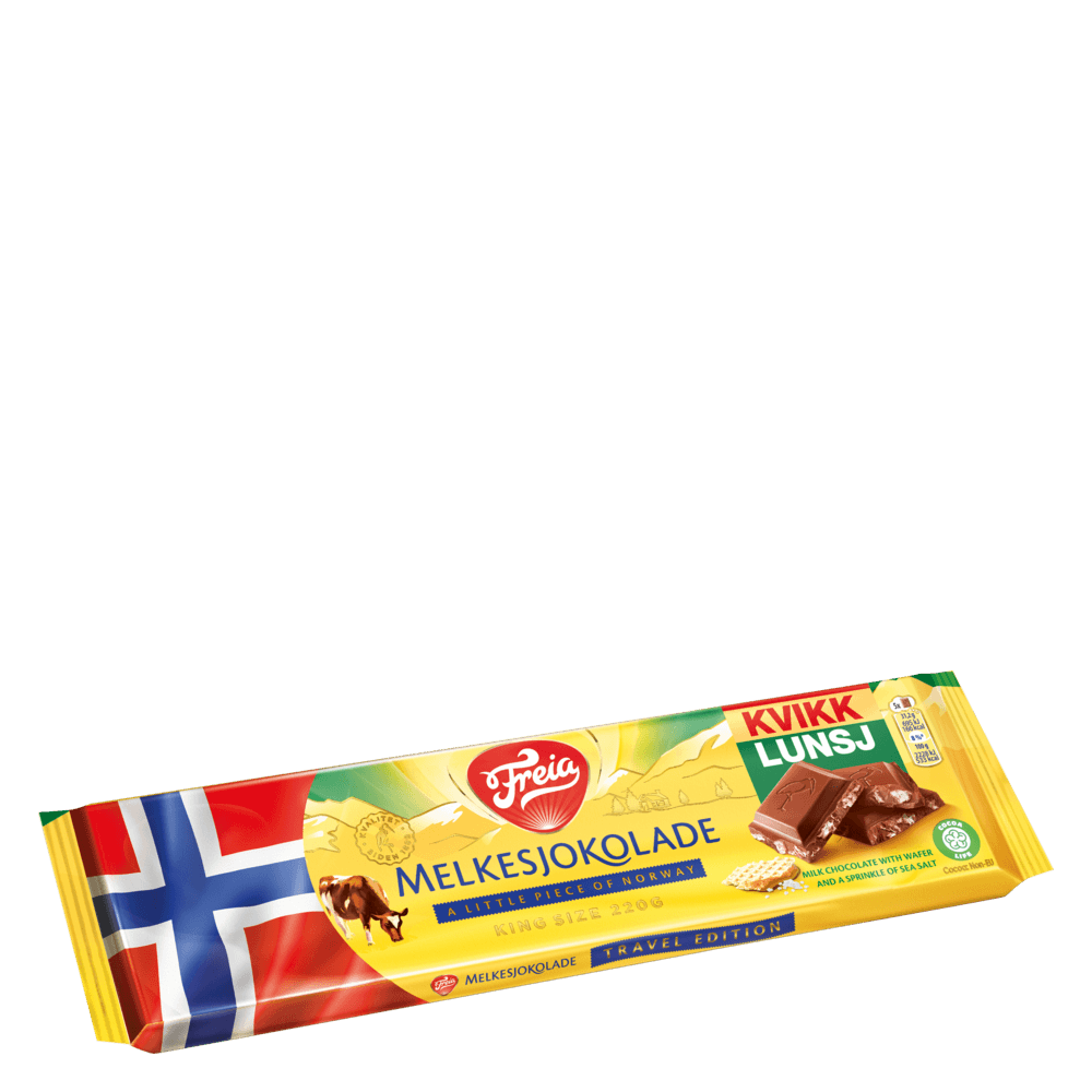Chocolate bar Kvikk Lunsj med havsalt