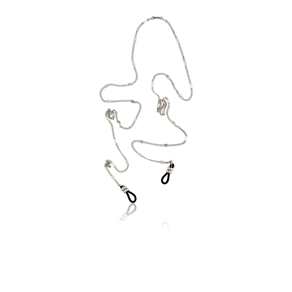 Chain brillekæde Silver plated