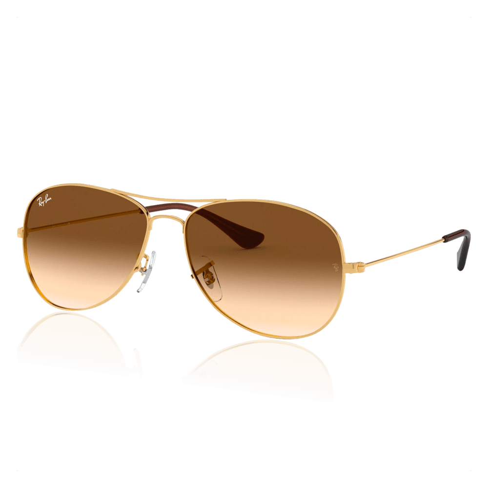 Ray-Ban® Cockpit Solbriller Gold, brown lenses