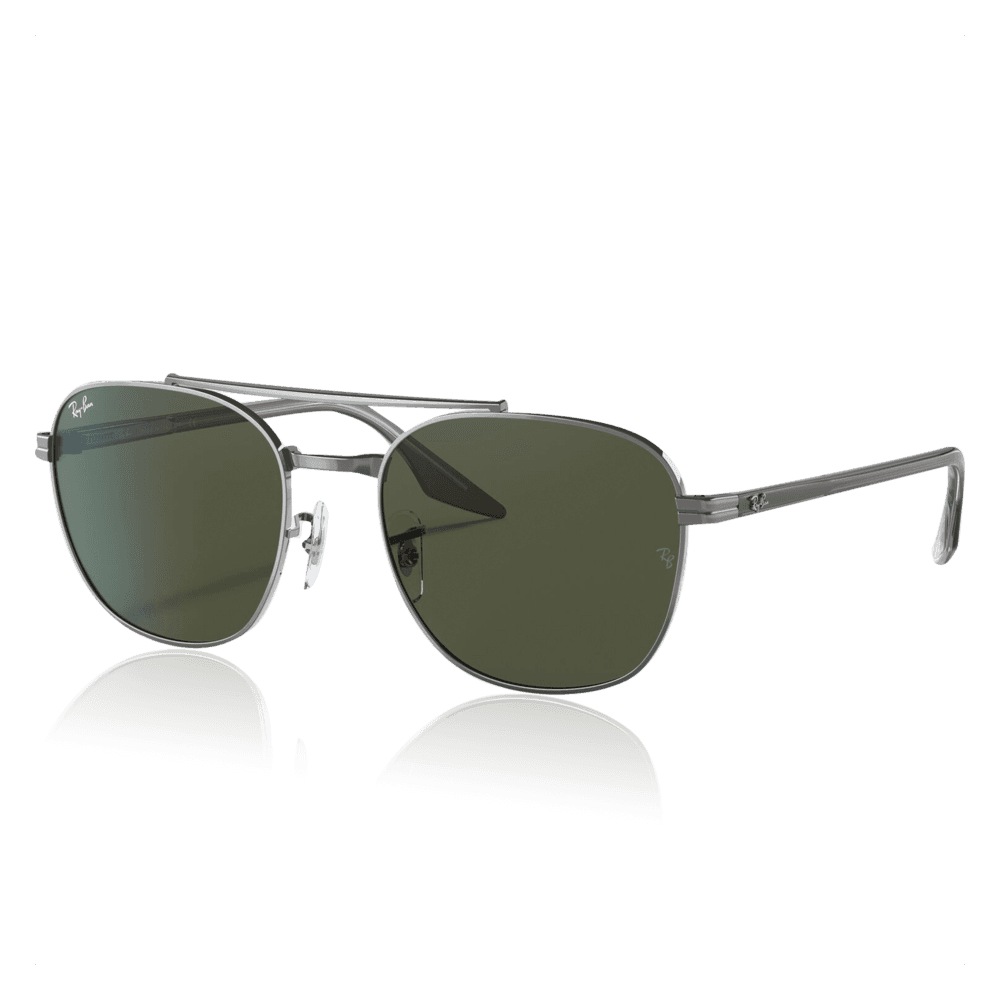 Ray-Ban® Men's Metal Solbriller Gunmetal, green lenses