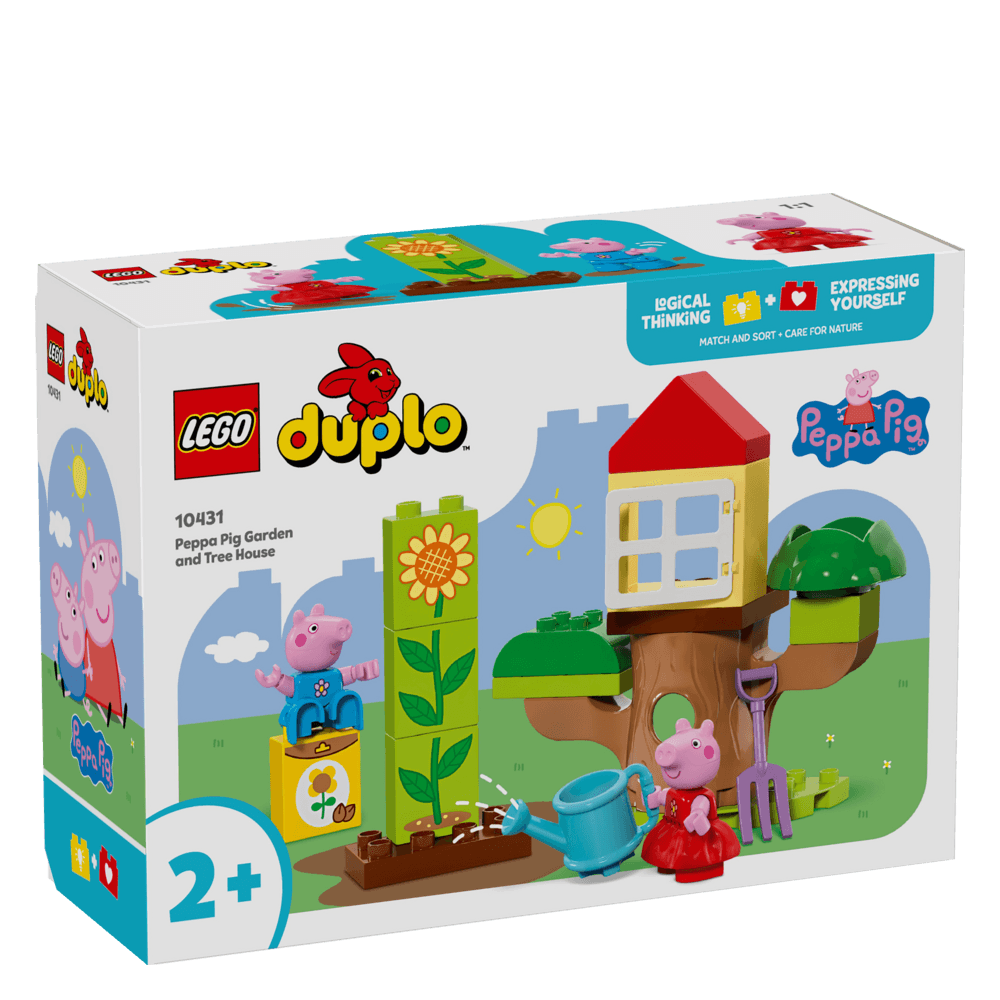 LEGO® Duplo Gurli Gris' have og trætophus