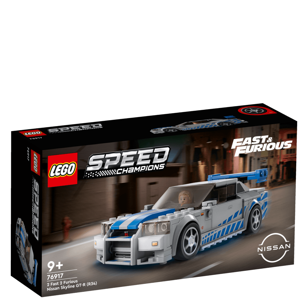 LEGO® Speed Champions 2 Fast 2 Furious Nissan Skyline GT-R (R34)