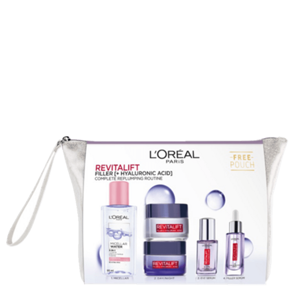 Revitalift Filler Replumping Routine Pouch