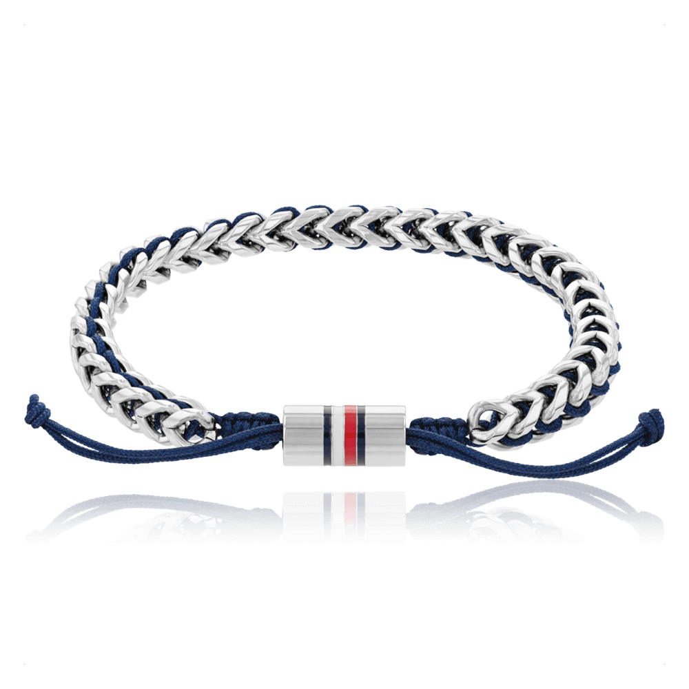 Hilfiger armbånd Stainless steel/nylon