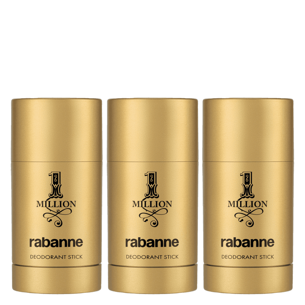 1 Million Deodorant Stick 3-pack