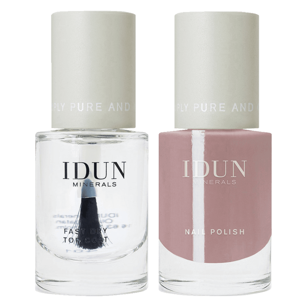 Nail Polish & Top Coat Set Rökkvarts