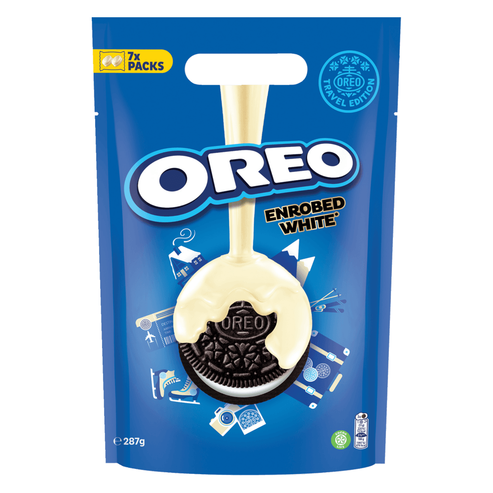 Oreo Kiks Hvid chokoladeovertræk