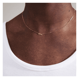 LOVE halskæde Gold plated