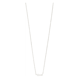 LOVE halskæde Silver plated