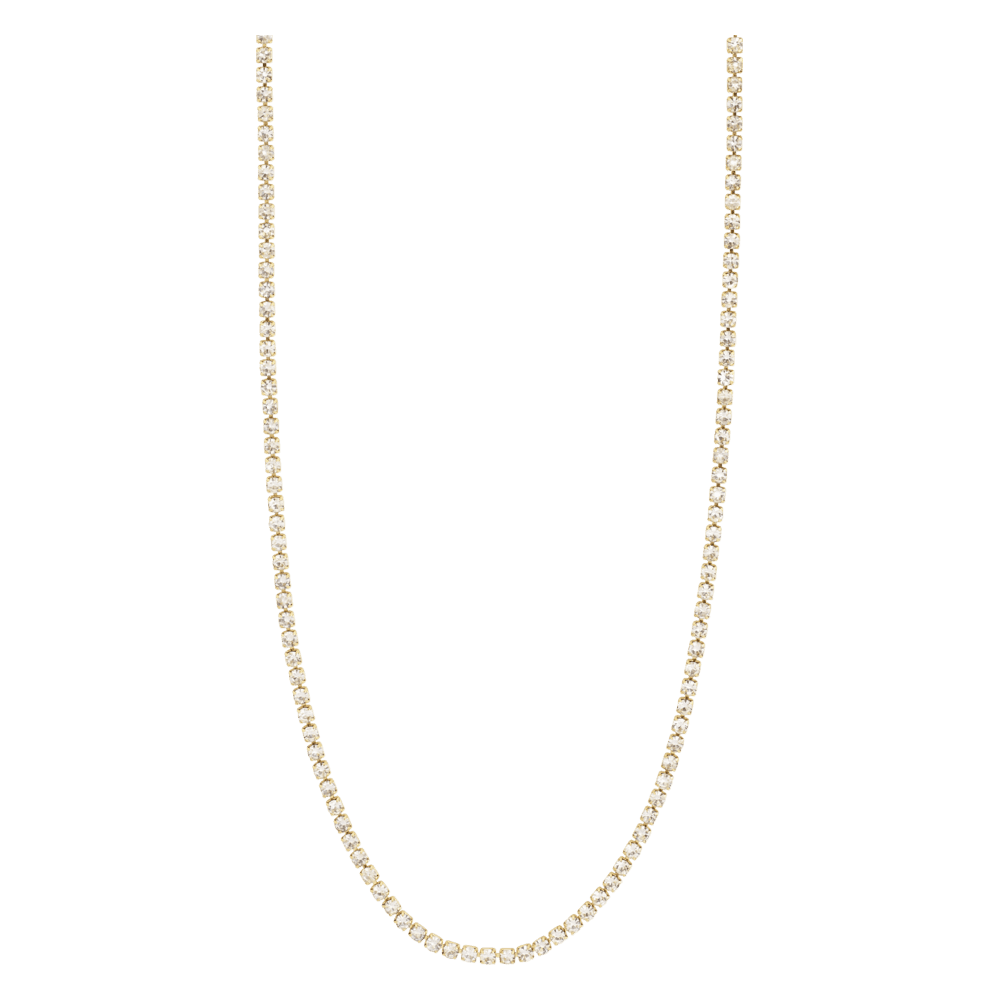 MARIBEL halskæde Gold plated / Crystals