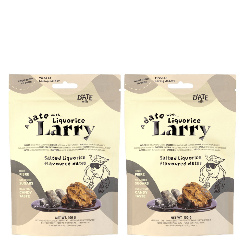 Dadler 2-pack Salted Liquorice