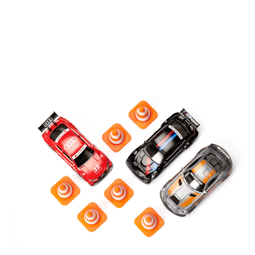 Racersæt med  3 biler.