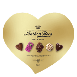 Heart Shaped Gold Box