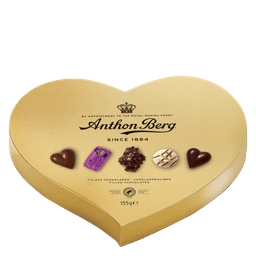 Heart Shaped Gold Box