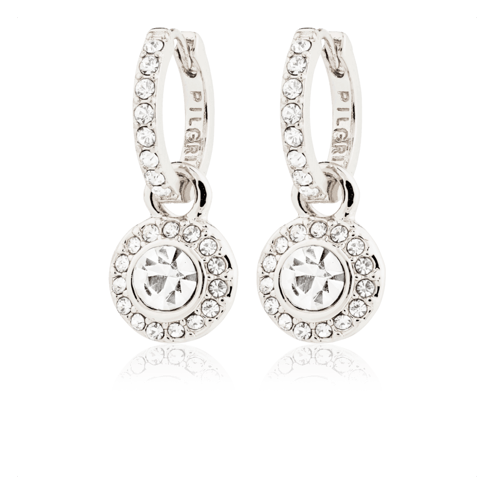 FIORENTINA øreringe Silver plated / Crystals
