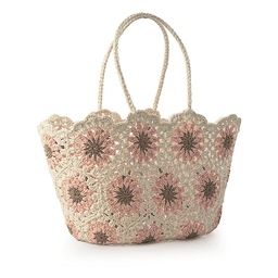 Sunflower Crochet taske