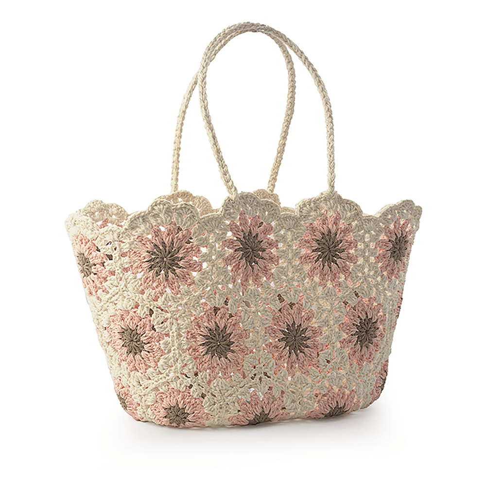 Sunflower Crochet taske