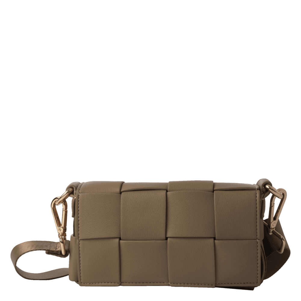 iPhone Braided Strap taske Taupe