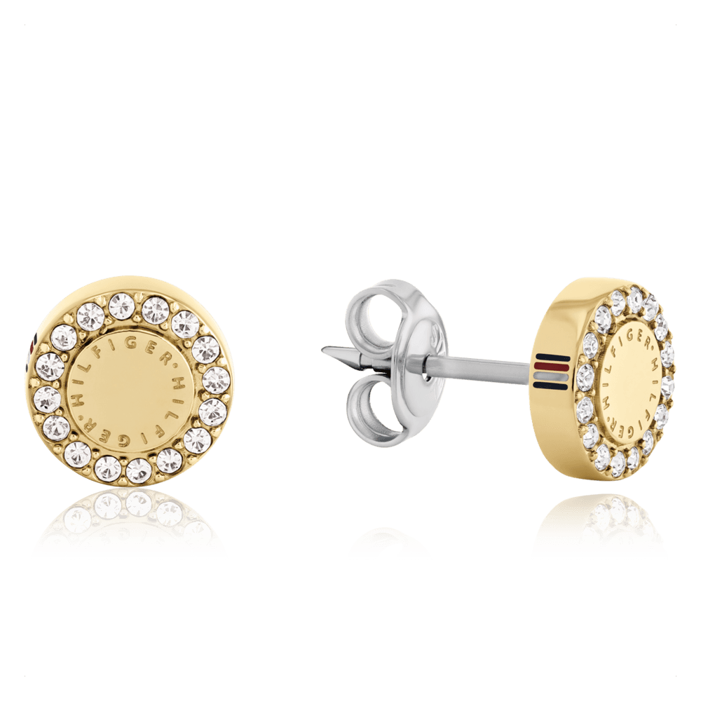 Øreringe
Ionic plated thin gold steel / crystals