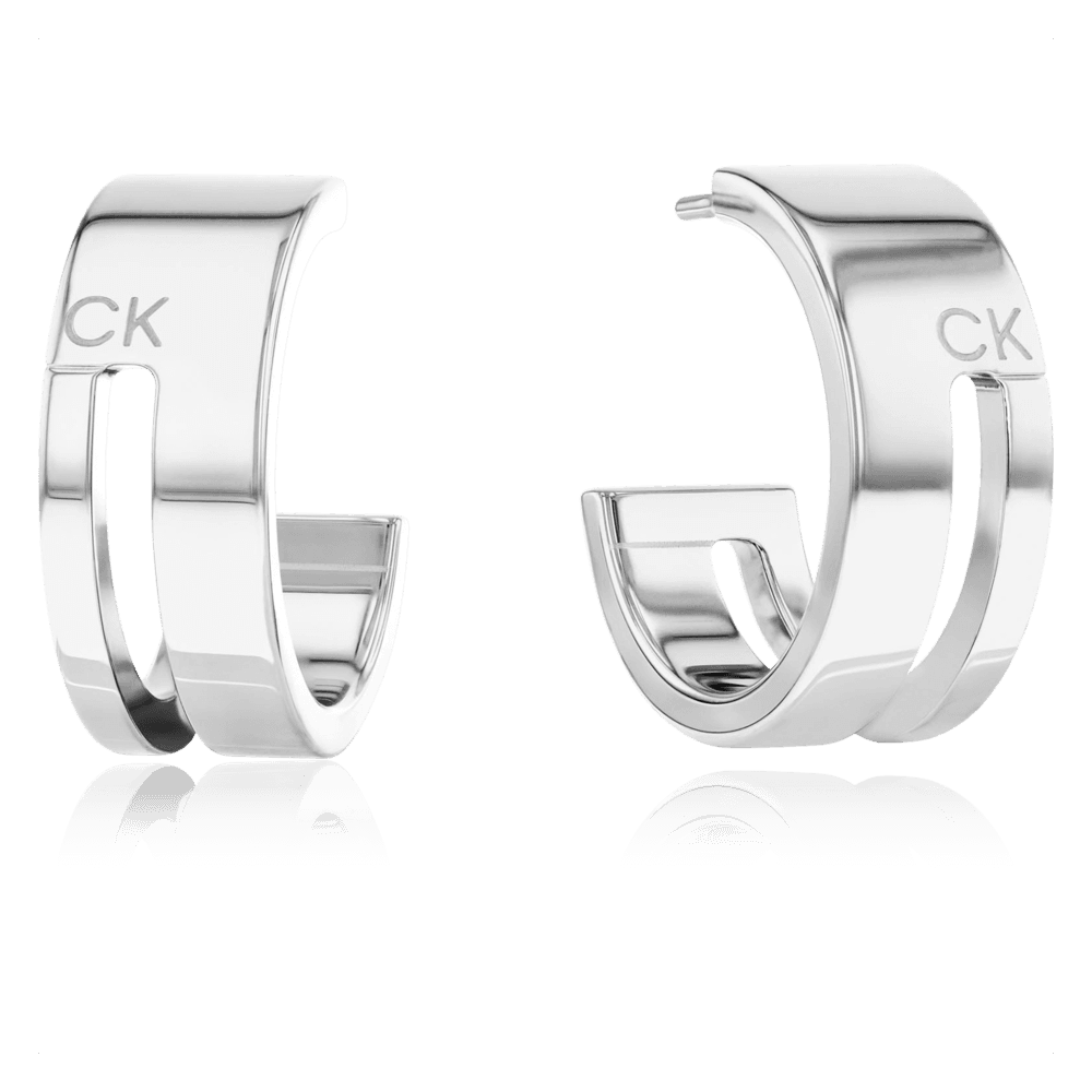Calvin Klein Geometric Essentials øreringe Stainless steel