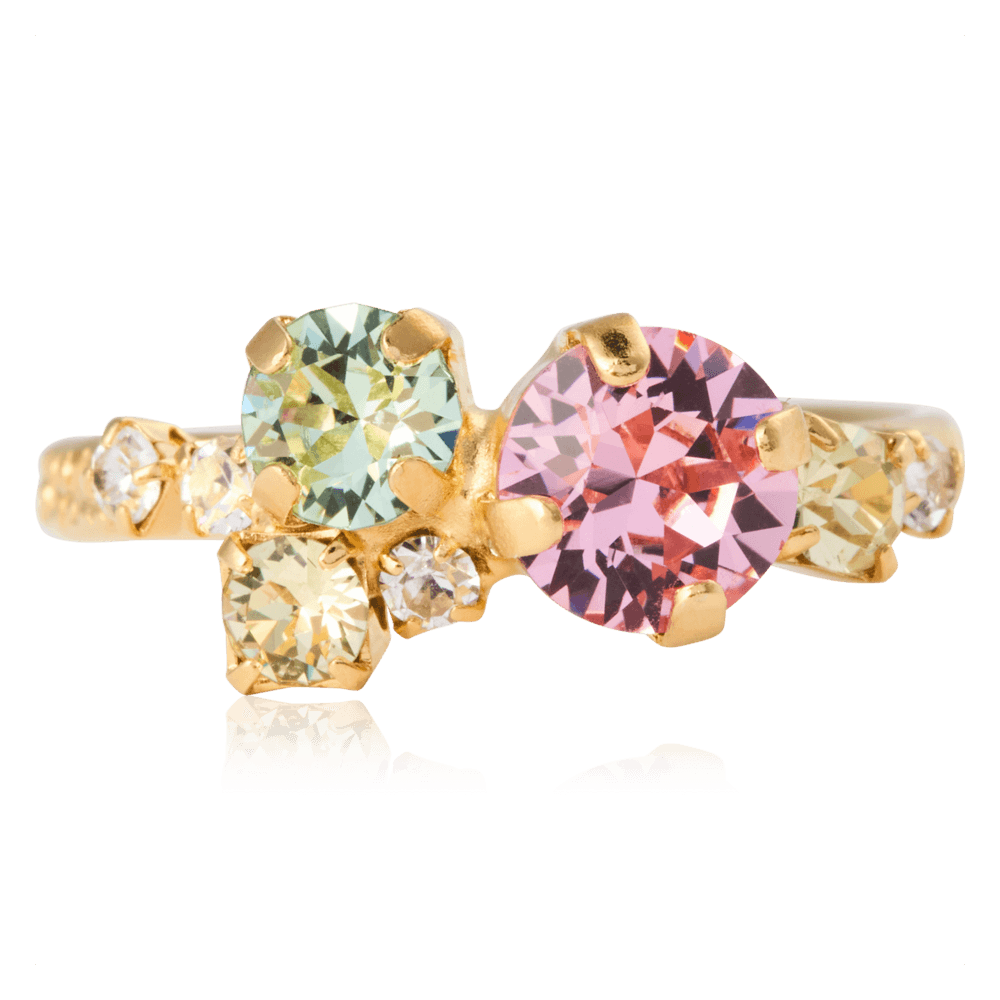 Stardust ring Pastel combo / gold