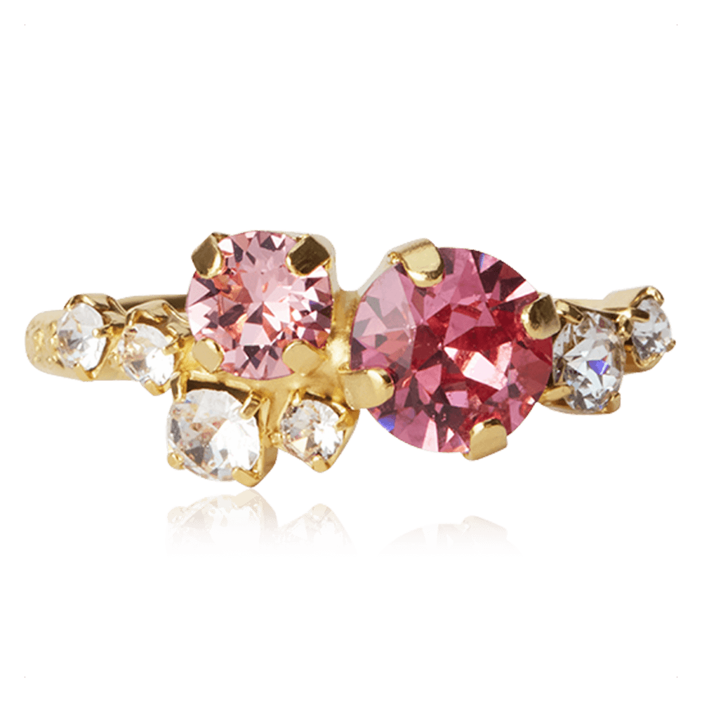 Stardust ring Rose combo / gold