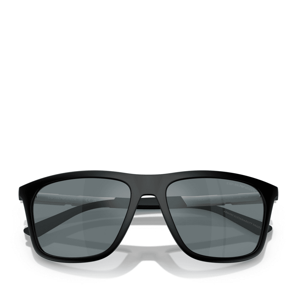 Emporio Armani® Matte Black Solbriller