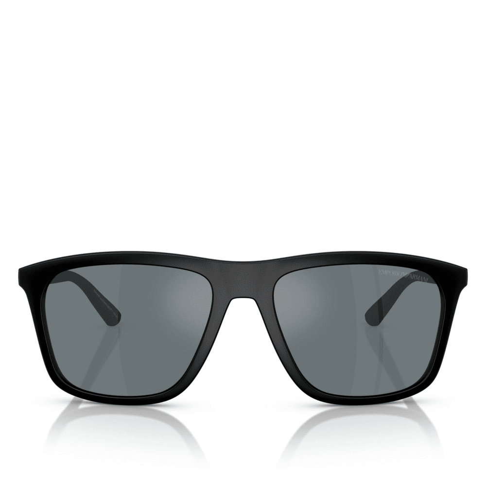 Emporio Armani® Matte Black Solbriller