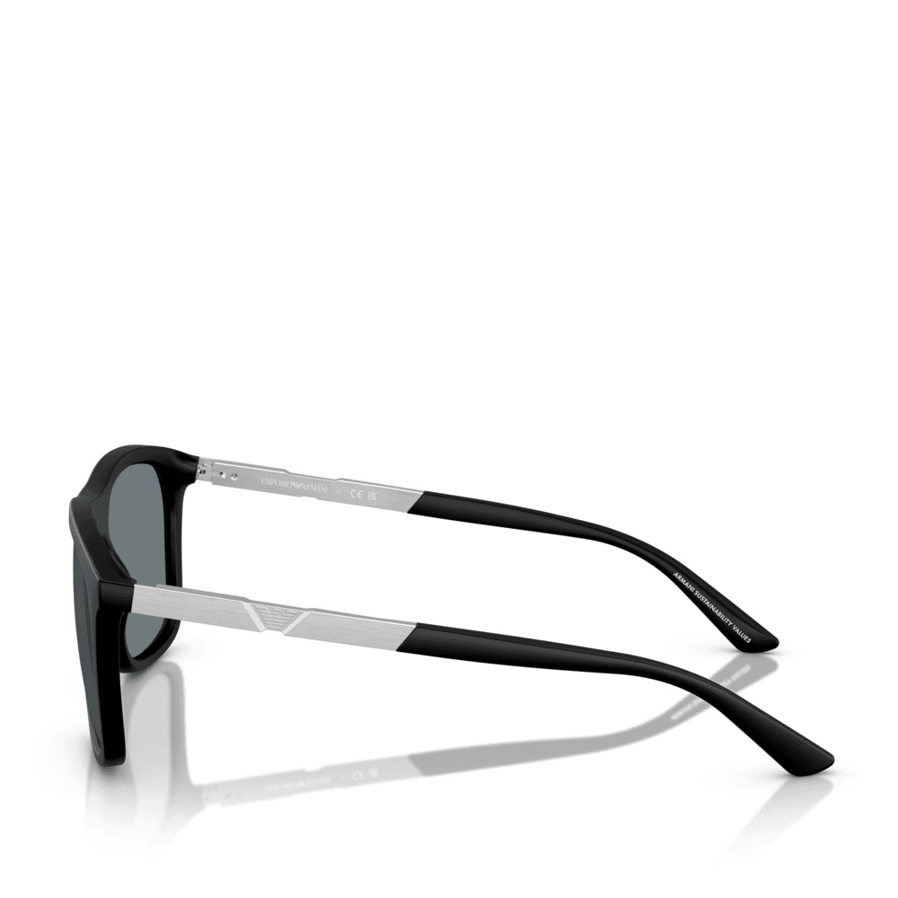 Emporio Armani® Matte Black Solbriller