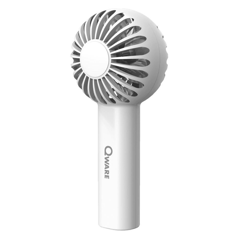 Håndholdt miniventilator White