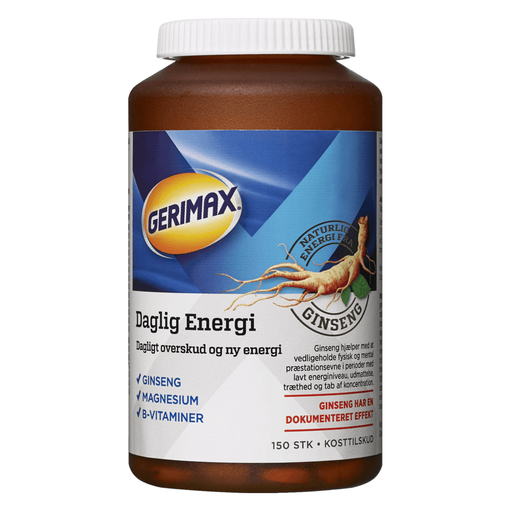 Gerimax Daglig Energi 150 stk.