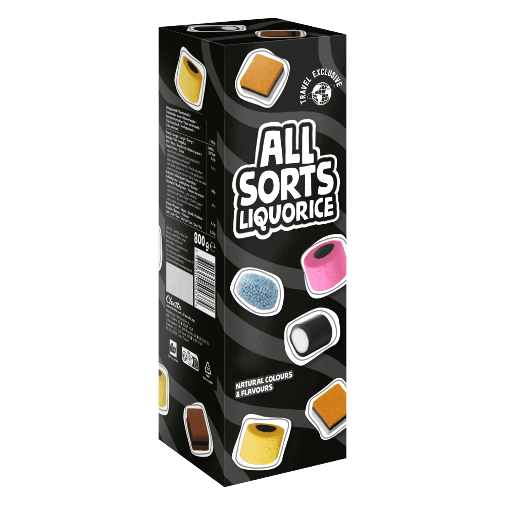 Cloetta Towers Allsorts Liquorice