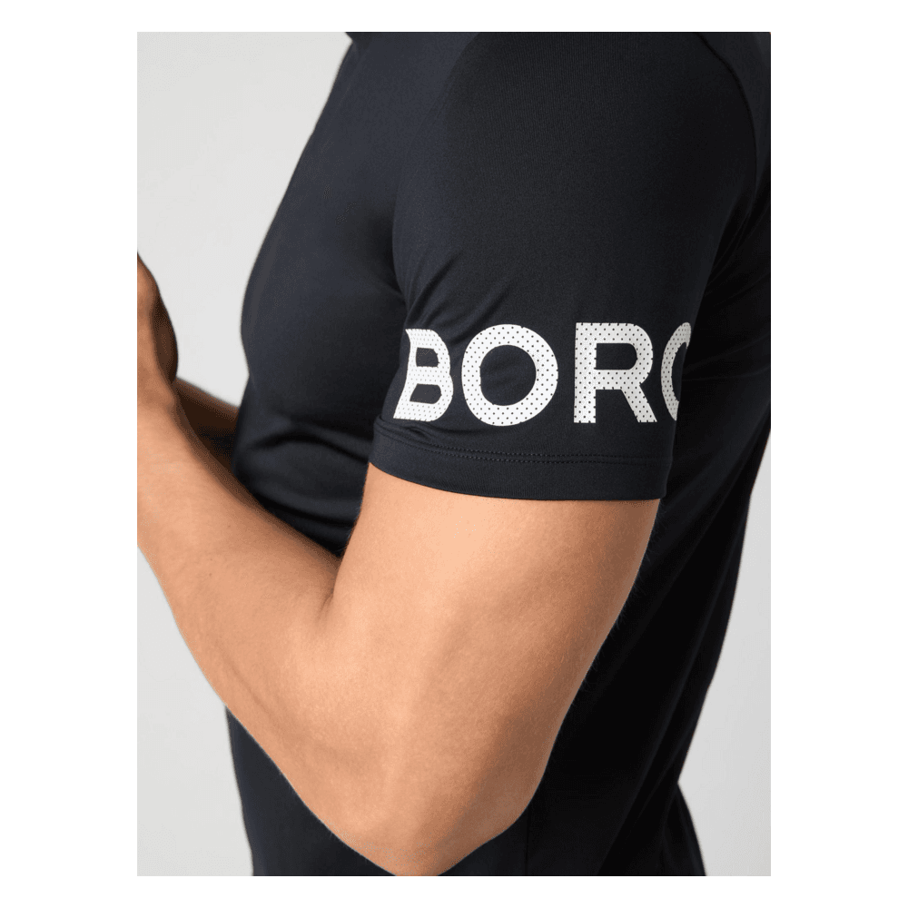 Herre t-shirt black Str. S