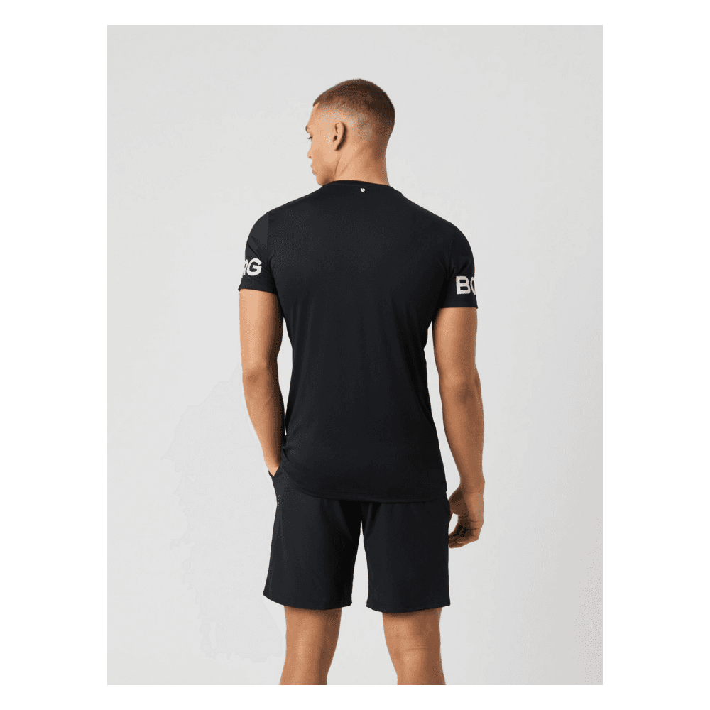 Herre t-shirt black Str. S