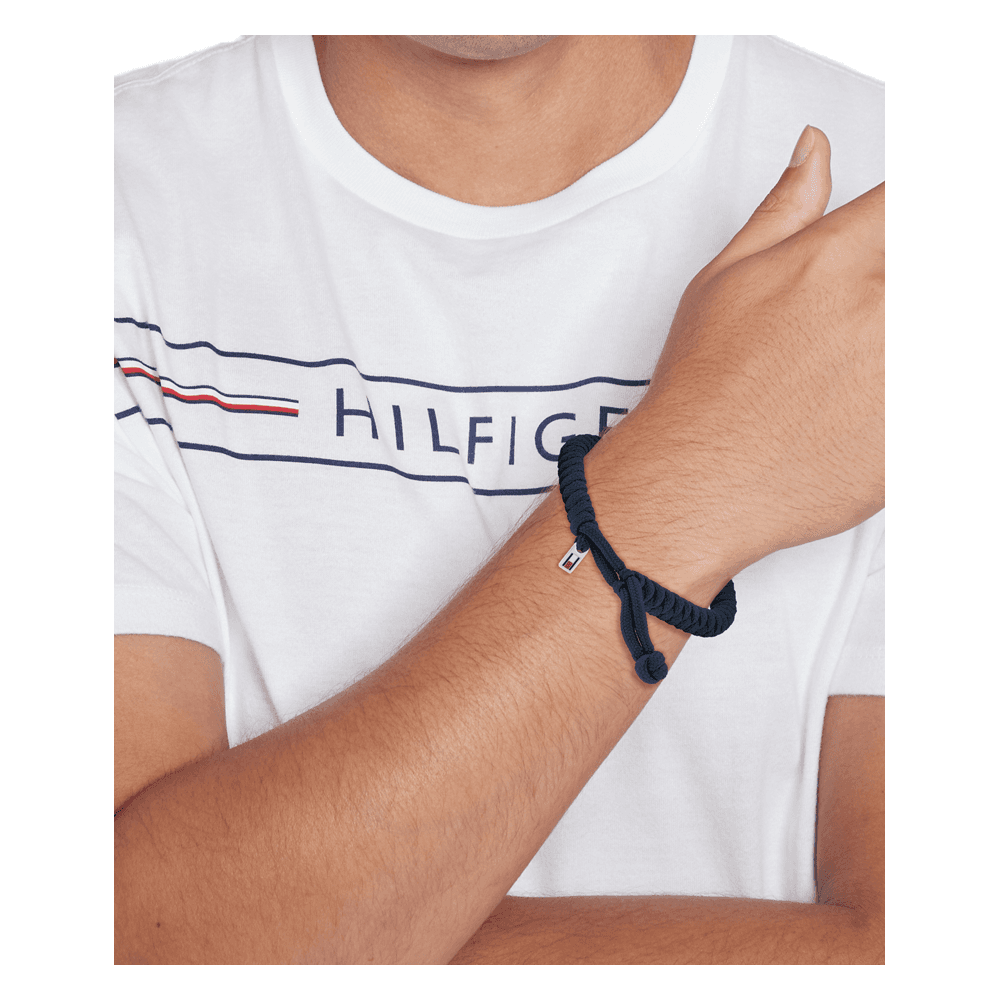 Hilfiger nylonvævet armbånd
